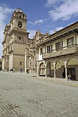 Cusco, Plaza de Armas church of the Society of Jesus   Compania de Jesus 